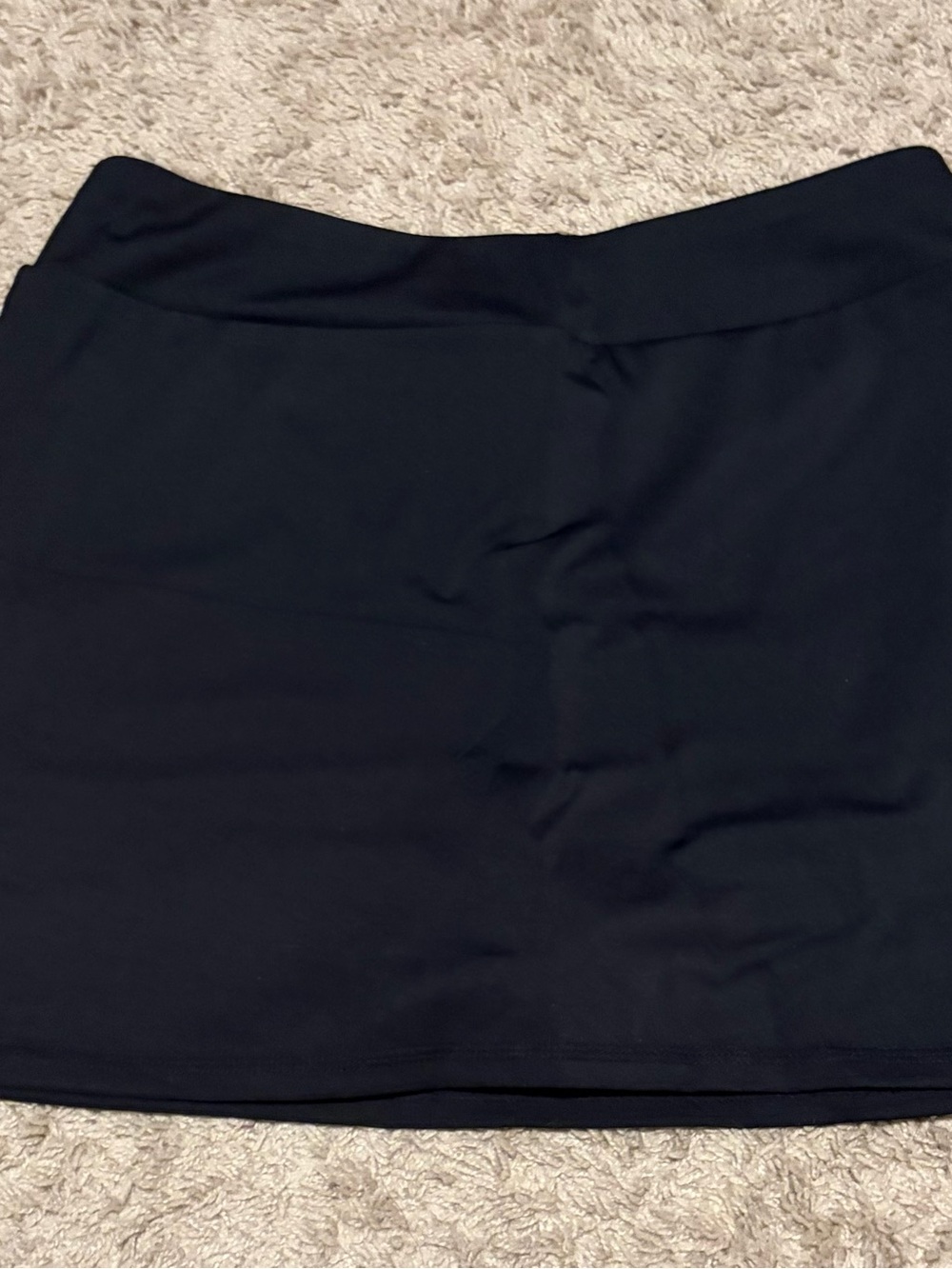 Stelle Black Tennis Golf Athletic Skort Skirt Large